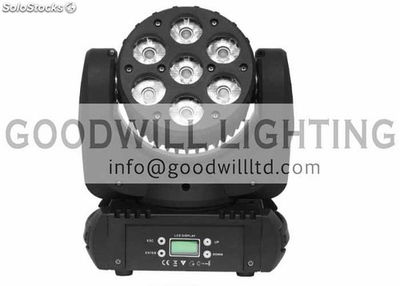 Led Cabeza Móvil beam 7x4in1