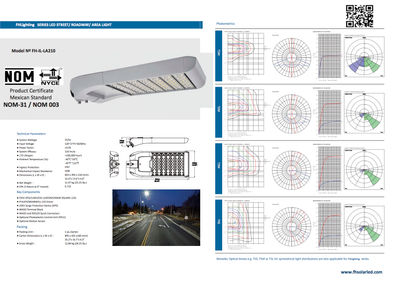 Led lampara alumbrado publico / led stree light 210W / 10 años de garantia - Foto 5