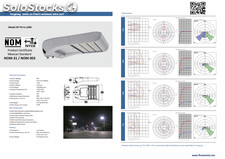 Led lampara alumbrado publico / led street light 90W / 10 años de garantia