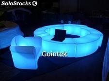 Led Low Sitz Sofa mit Licht Farbwechsel