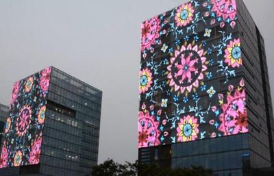LED Media Facade Display, Architectural and Transparent LED Display - Photo 2