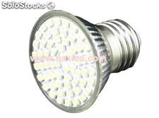 Led spot light, 48pcs 3528 smd LEDs, mr16/gu10/e27/e14 bases