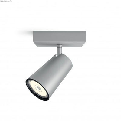 LED spotlight Philips Foco Srebrzysty Aluminium 10 W 10,2 x 10,2 x 9,2 cm