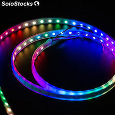 LED strip r/g/b a todo color Fitas de LEDVerde 300 pieza 5050smd led/Rollo - Foto 3