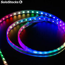 LED strip r/g/b a todo color Tiras LED Verde 300 pieza 5050smd led/Rollo - Foto 3