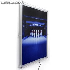 LED und Leuchtdisplays LED-Acrylrahmen Wall Slim DIN A3