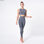 Legging et T-shirt sport 3D sans coutures, Neptuno Gris-M/L (40-44) - 1