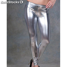 Legging Silver Grau