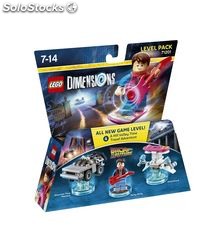 Lego dimensions back to the future level pack