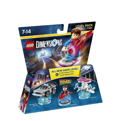 Lego dimensions back to the future level pack