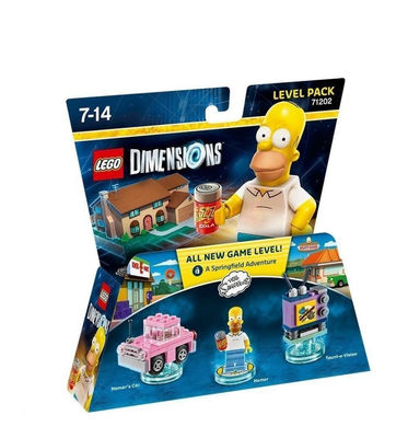 Lego dimensions simpsons level pack
