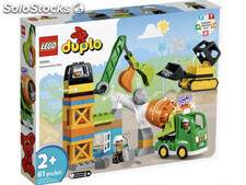 LEGO Duplo - Baustelle mit Baufahrzeugen (10990)