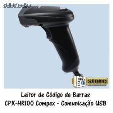 Leitor Código de Barras Linear Imager - Modelo: cpx-hr100 Preto - usb