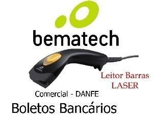 Leitor de Código de Barras Laser Bematech S-100 Preto USB