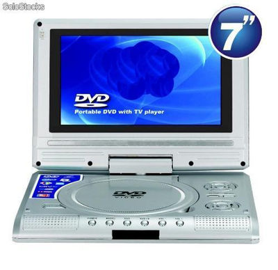 leitor de DVD com tela LCD e jogos, função de cópia