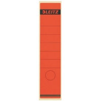 Leitz 1640 etiquetas traseras autoadhesivas ancho 61 x 285 mm rojas (10 piezas)