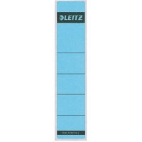 Leitz 1643 etiquetas traseras autoadhesivas estrechas 39 x 191 azul (10 piezas)