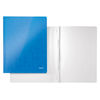 Leitz 3001 WOW fástener de cartón azul metalizado