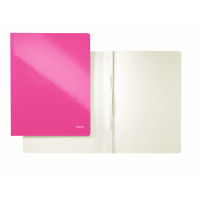 Leitz 3001 WOW fástener de cartón rosa metalizado