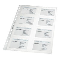 Leitz 4758 Premium carpeta de fundas A4 para tarjetas de visita (10 piezas)