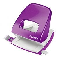 Leitz 5008 NeXXt WOW Perforadora morado metálico 2 agujeros (30 hojas)