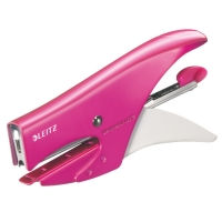 Leitz 5531 WOW grapadora rosa metalizado