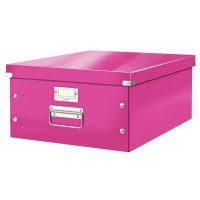 Leitz 6045 WOW Caja de almacenamiento grande rosa