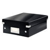 Leitz 6057 caja de clasificación pequeña negra