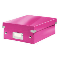 Leitz 6057 WOW caja de clasificación pequeña rosa metalizado