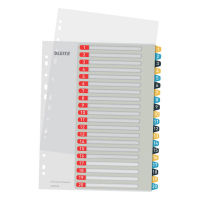 Leitz Cozy separadores imprimibles A4 con 20 pestañas (11 agujeros)