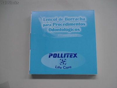 Lençol de Borracha Odontológico Pollitex - Foto 2