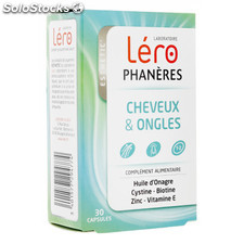 Léro Phanères 30 capsules (cheveux &amp; ongles )