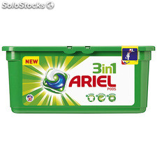 Lessive en doses ariel régulier - lessive 30 doses parf regulier ariel bte