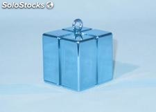 Lest Bouquet de ballons Cube Cadeau Pearl Light Blue 110G