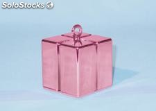 Lest Bouquet de ballons Cube Cadeau Pearl Rose 110G