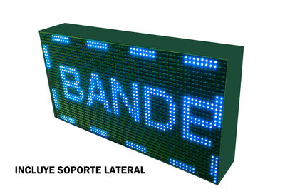 Letrero LED programable electrónico doble cara 64x32 cm Azul - Banderola LED - Foto 2