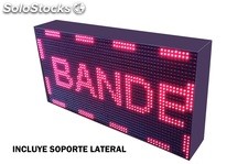 Letrero LED programable electrónico doble cara 64x32 cm Rojo - Banderola LED