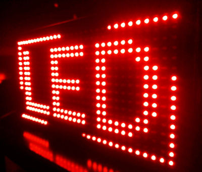 Letrero led programable para publicidad