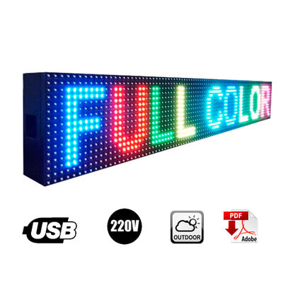 Letrero Programable Led RGB 40 x 165 cm - Foto 4