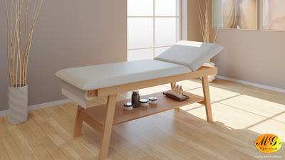 Lettino massaggi in legno