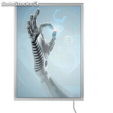 Leuchtdisplays LED Displays Aluminium Poster-Klapprahmen Wall Slim A3