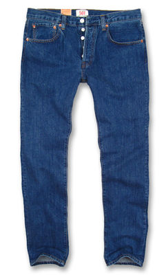 Levis 501 jeans kolor stonewash Końcówka kolekcji - Zdjęcie 2