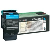 Lexmark C544X1CG toner cian XXL (original)