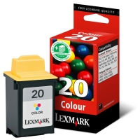 Lexmark nº 20 (15MX120) cartucho de tinta tricolor (original)