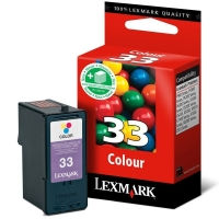 Lexmark nº 33 (18CX033E) cartucho de tinta tricolor (original)