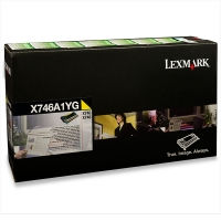 Lexmark X746A1YG toner amarillo (original)