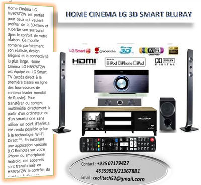 Lg home cinema bluray smart 3D - Photo 3
