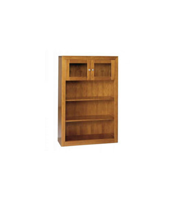 Libreria 2 puertas en madera maciza 151.5 cm(alto)100 cm(ancho)37 cm (largo)