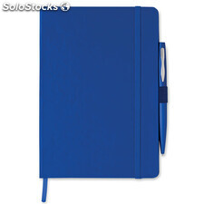 Libreta A5 con bolígrafo azul MIMO8108-04