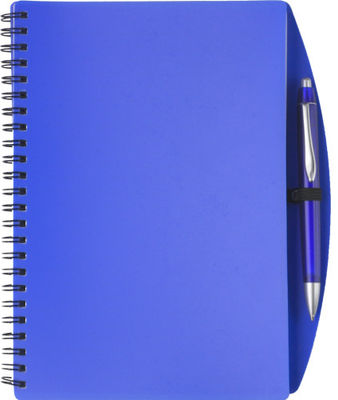 Libreta A5 con bolígrafo y tapas de polipropileno - Foto 5